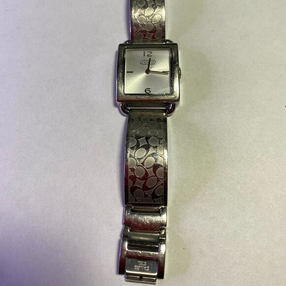 Coach Ladies Cuff Bracelet Watch - Picture 5 of 7